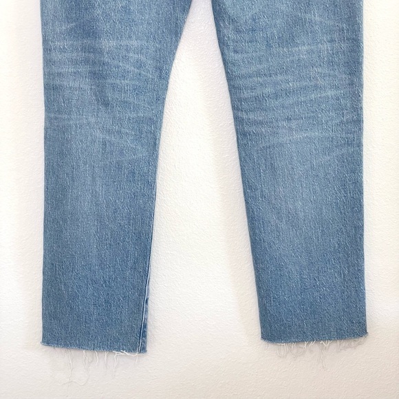 NWT Madewell Petite Perfect Vintage Jean High Waist Distressed Denim Coney 27P - Picture 11 of 16